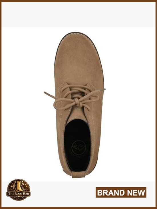 Leather Lace-Up Ankle Boots with Cushioned Insole, Hiking Style main image 2